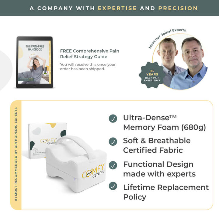 Orthopedisch Kniekussen met band