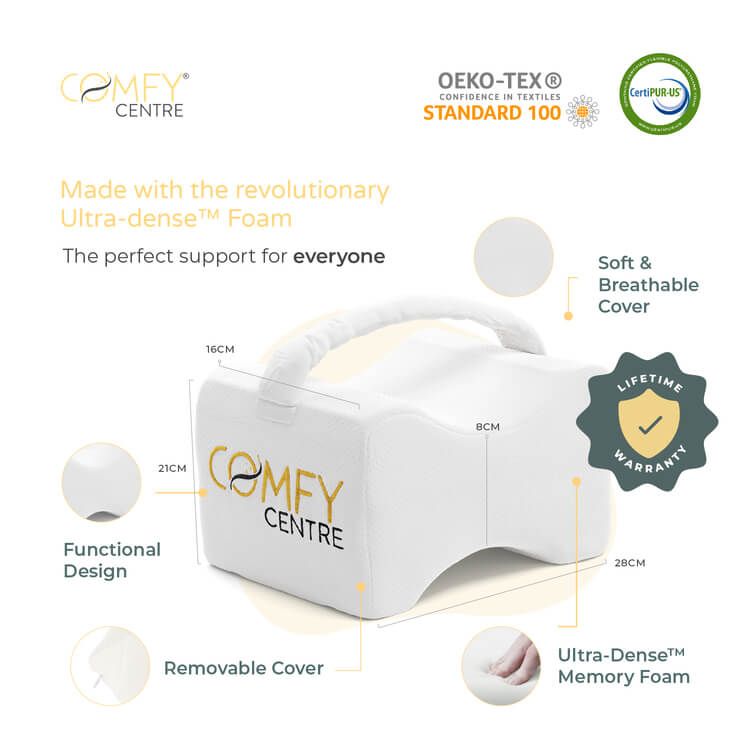 Orthopedisch Kniekussen met band